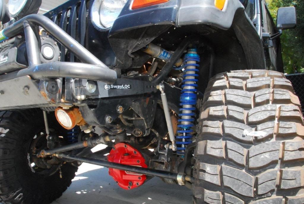 1999 TJ on 37's with Coilover suspension MJR